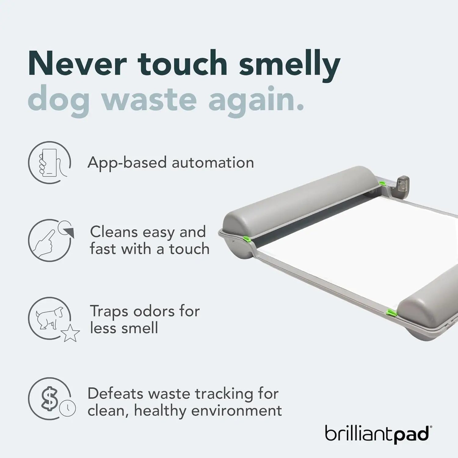 Smart Indoor Dog Potty for Small Pets | Self Cleaning with Odor Control, AI Health Monitoring, Puppy Training Alternative to