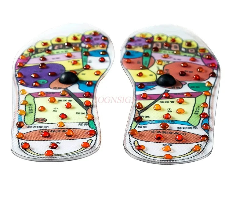 Massage insole, sole acupoint health and wellness gift, needle stone foot therapy insole