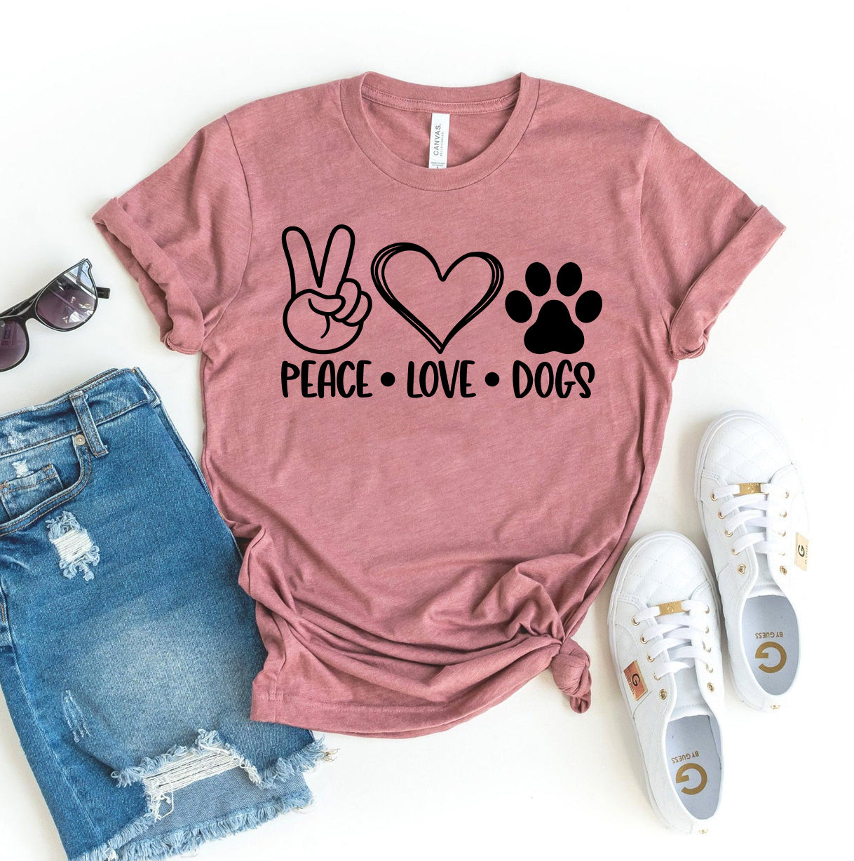 Peace Love Dogs T-shirt