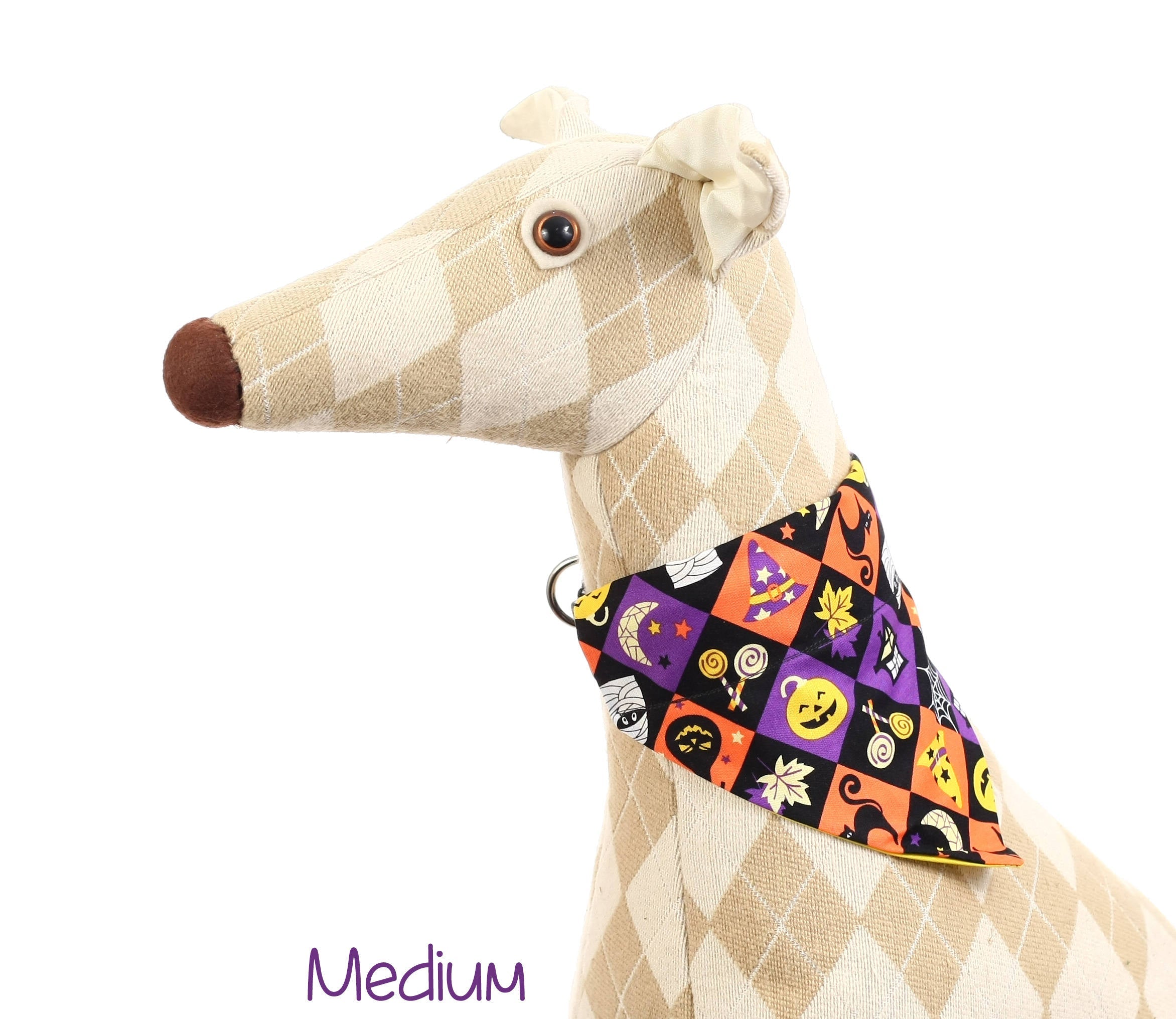 Spooky Squares Pet Scarf
