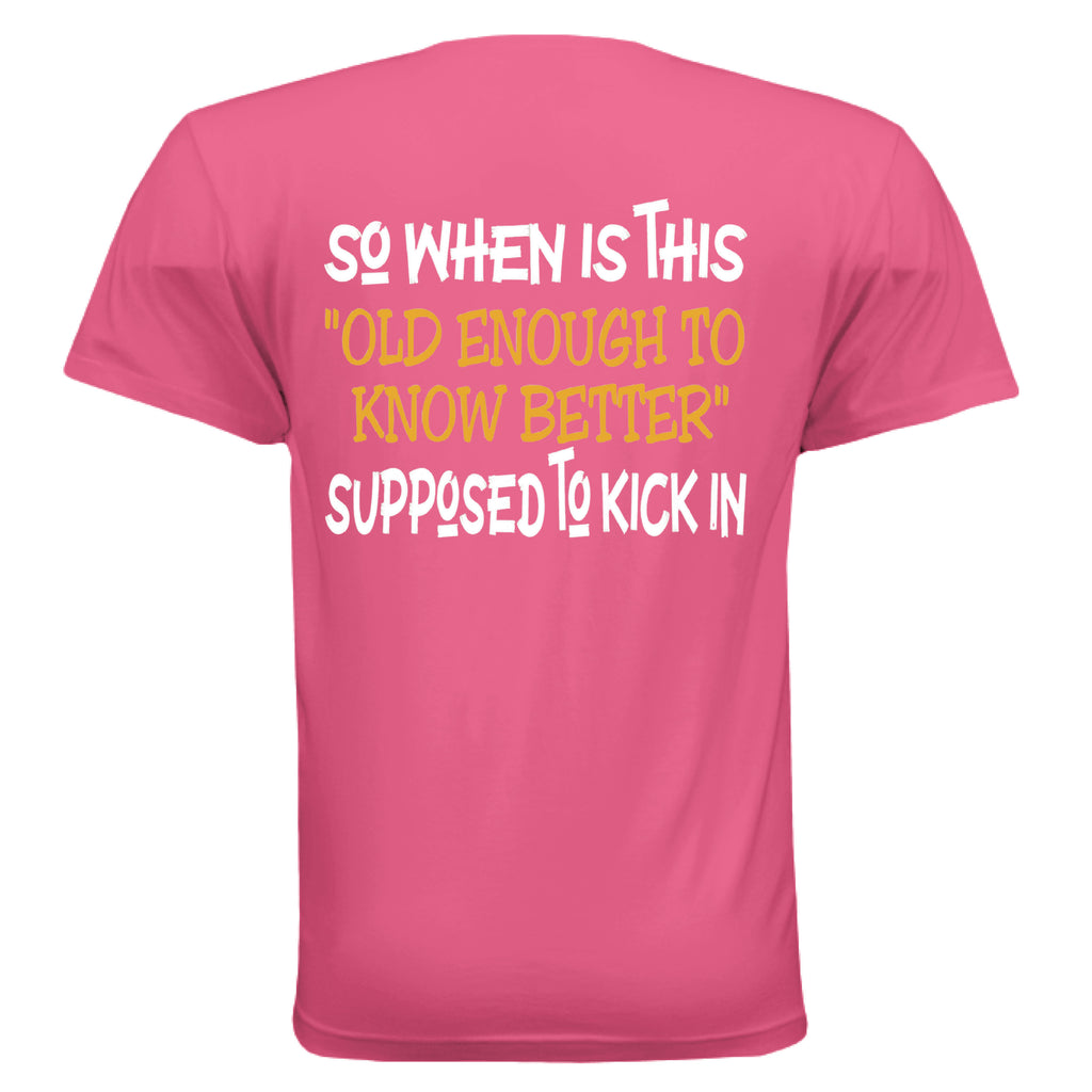 Safety Pink - BACK