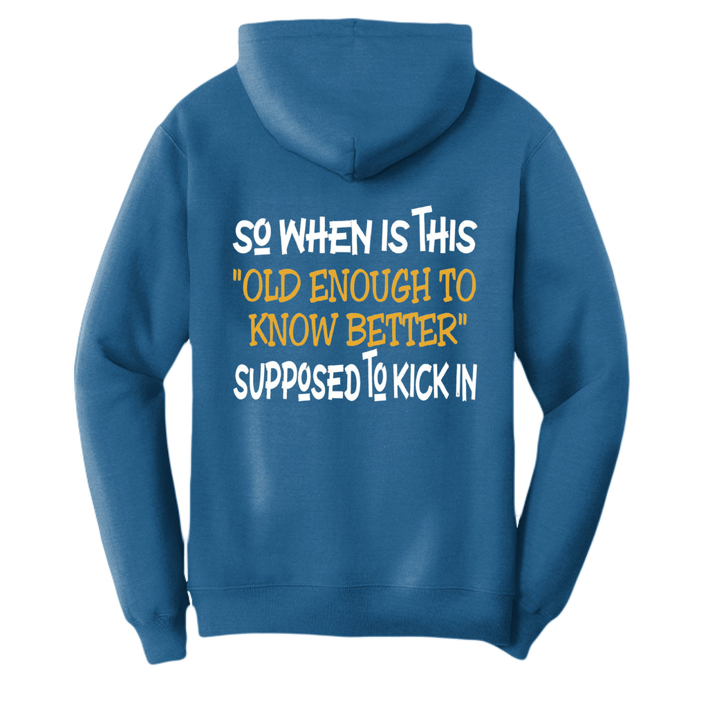 Neon Blue - BACK