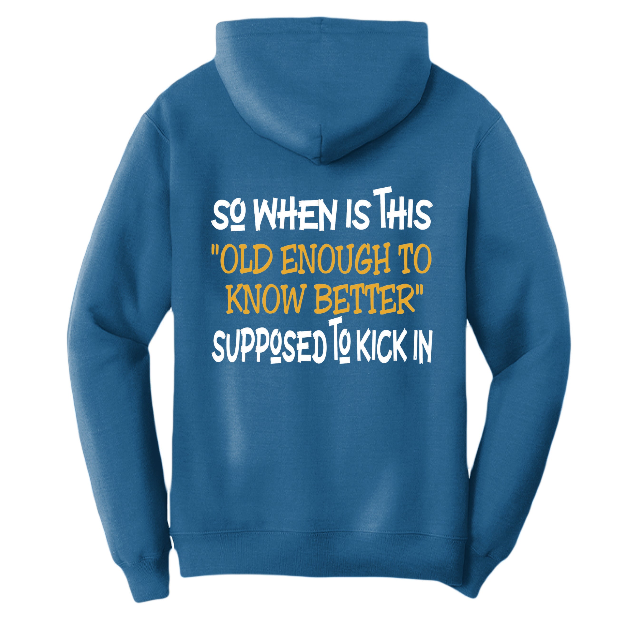 Neon Blue - BACK
