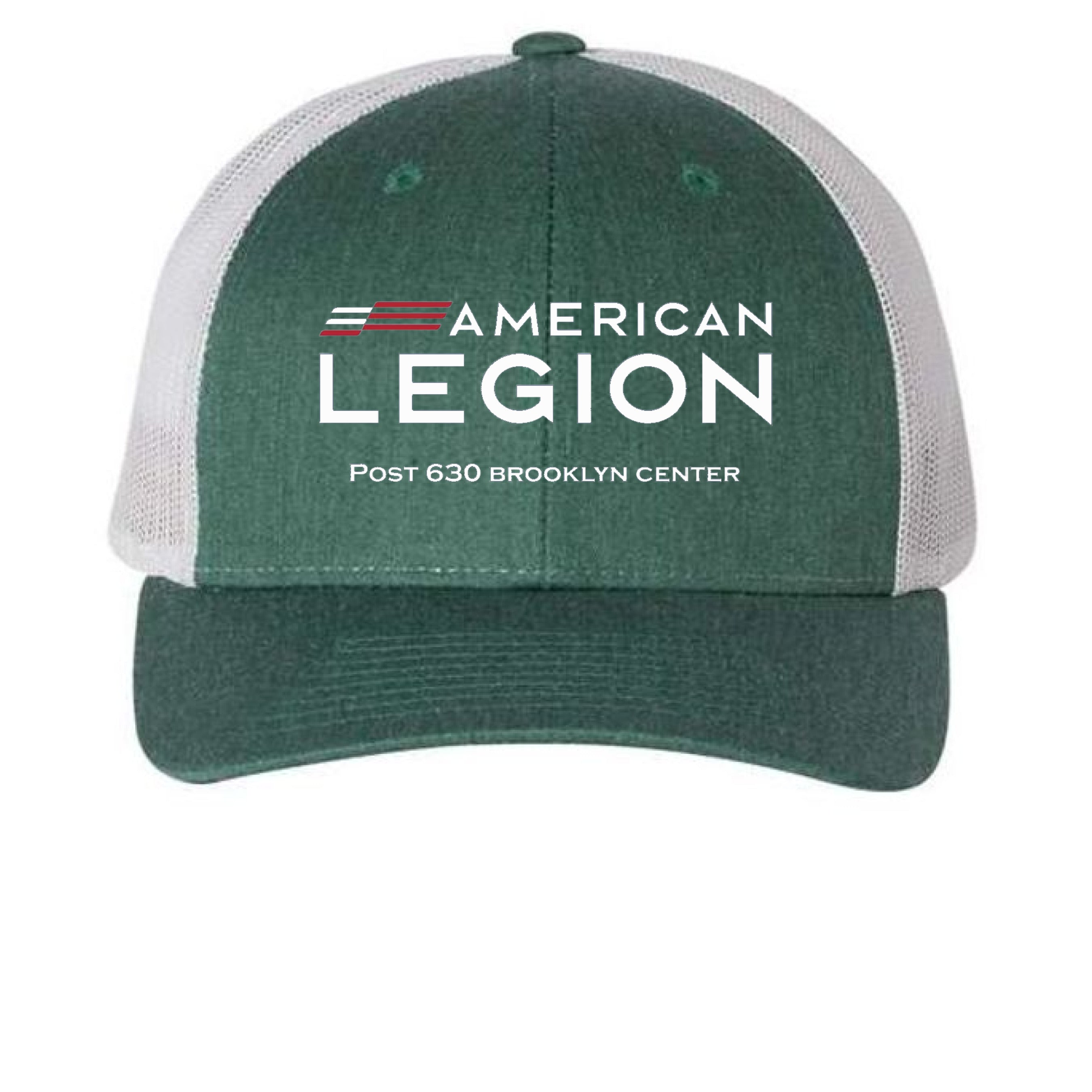 Heather Dark Green/ Silver - FRONT