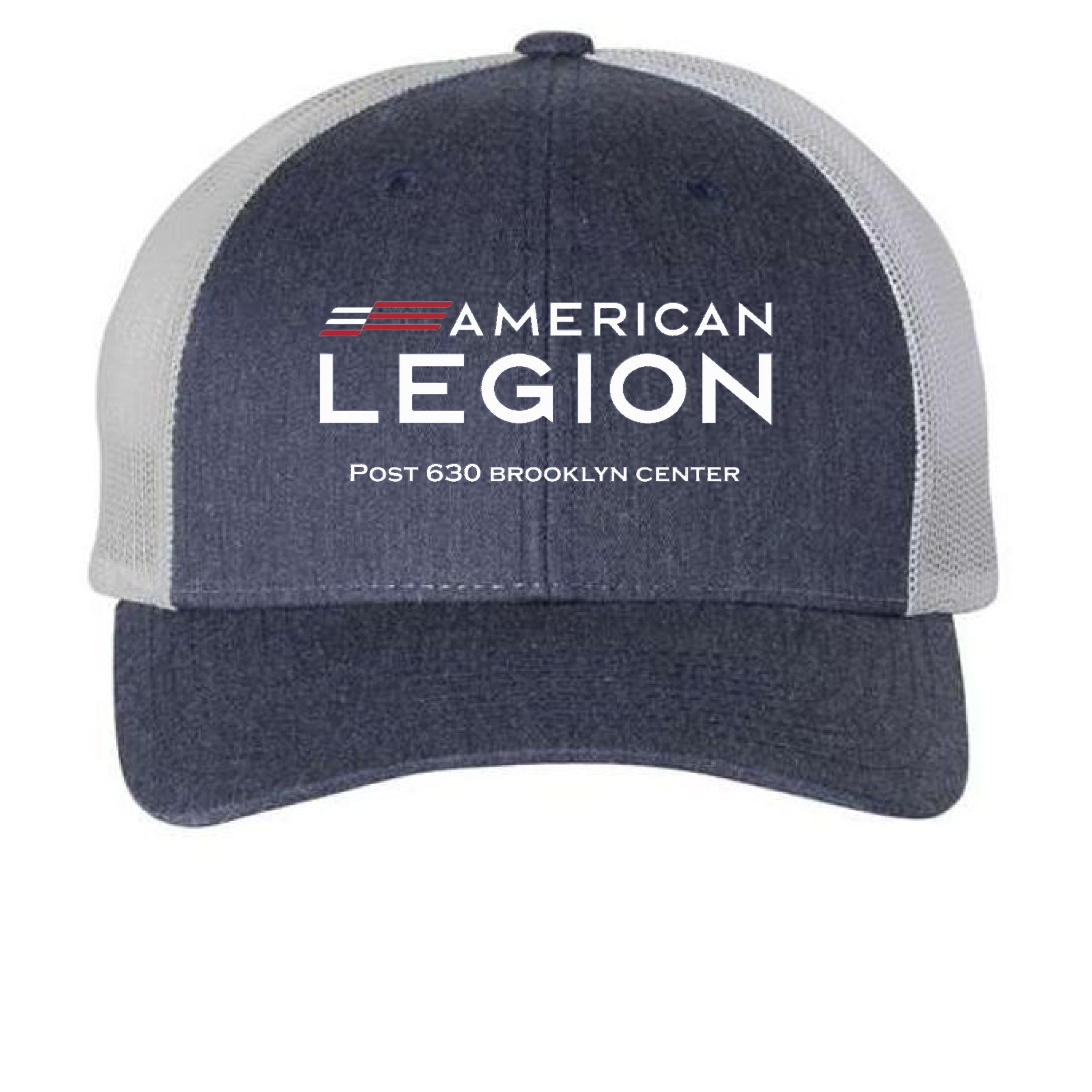 Heather Navy/ Silver - FRONT