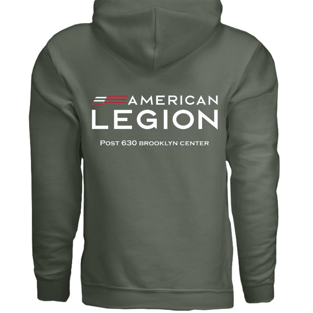 MILITARY GREEN - BACK